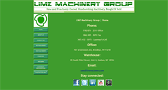 Desktop Screenshot of limzmachinery.com